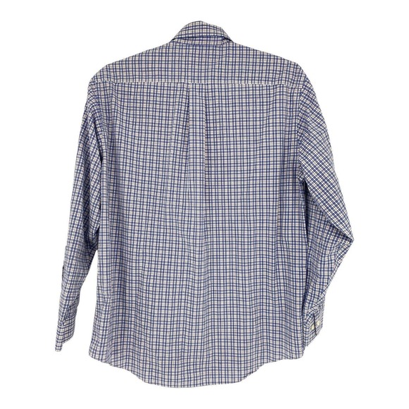 Brook Brothers Checked Shirt Spread Collar Mens‎ Button Up Large L Long Sleeves - Picture 5 of 6
